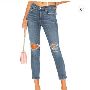 Agolde Sophie Highrise Skinny Crop Size 27